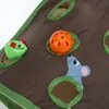 Túnel de gato Tunnel dobrável Toys de gato Toys educacionais Toys Mouse Hole Cats Catch Sells Funny Balls Pet Supplies