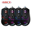 Original iMice X8 Mouse Wired Gaming Professional 3200dpi USB Optical Mouse 6 Buttons Computer Gamer Mouse For PC Laptop