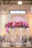 웨딩 테이블 중앙 장식품 장식 꽃 배열에 대한 60cm / 150cm)을 선택할 수 있습니다 키가 웨딩 명확한 색 꽃 열 스탠드 장식 (144)