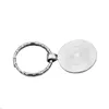 2020 Happy Camper Quote Keychain Travel Car Key Chain Ring Glass Cabochon Dome Jewelry Pendant Silver Metal Keyring Fashion Gift