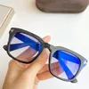 أحدث النمط الكلاسيكي F0751 نظارات شمسية مربعة للجنسين UV400 50-23-145 Plank Rim HD Lenses Fullset Flasion Forever