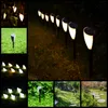 Edison2011 Lampy słoneczne LED Garden Light Outdoor Christmas Dekoracja ścieżka Wodoodporna LED LEAD Lawn z Wesołych Świąt Bożego Narodzenia