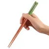 Japońskie drewniane pałeczki pudełko 5 par poiwych chopsticks Małe pudełka na prezenty powszechnie stosowane w użyciu Zestawy Worecler Dinner Narzędzia Lsk150