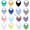 Antibactérien doux imprimé bavoir bavoir bébé bandana bavoir bavoir avec boutons-pression Amazon vente chaude bébé bavoir bandana bavoir 16 pack ensemble