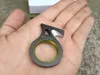 Outdoor Survival Emergence Rescue Blade Hook Nóż Finger Thumb Grip Lina Bezpieczeństwo Pasek Samochód Pasunek Cutter Gadżet Brelok