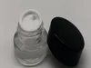 500 X 3g Traval Small cream make up Glass jar with aluminum lids white pe pad 3cc 110oz cosmetic packaging glass jar2925788