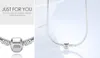 ¡Tener certificado! 100% Real 925 Silver Silver Silver 3mm Snake Charms Collar Collar de cadena de encanto original para mujeres 45 / 50/55 / ​​60cm