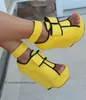 2020 femmes Wadge talon sandales Sexy Peep-toe fête bal chaussures de danse grande taille été mode robe sandales chaussures MYXD309