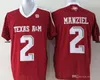 Gestikte NCAA Texas Am Aggies College Myles Garrett 15 von Miller 40 Johnny Manziel 2 Ricky Seals Jones 9 Football Jerseys Shirts