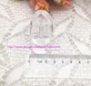 50 pcs Cristal Cross Stand Baby Batening Favor Presente Bbaby Chuveiro Primeira Comunhão Favores da Festa de Casamento e Presentes