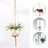 Suprimentos de jardim cestas penduradas decoração vintage decoração macru planta cabide cesto de plantas de flor de flor de arco de arco de tendência