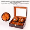 Professional 4 Slot Automatic Watch Winder Case Mechanical Wristwatch Rotate Box 100240V Watch Repair Tool for Watchmaker9290276