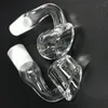 Vente en gros Quartz Banger 14mm accessoires féminins quartz 4 mm mâle pour fumer bong gréements dab tuyau d'eau Livraison gratuite DHL