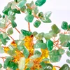 Objetos decorativos Figuras Trae cumpleaños SHUI Money Regalo mini bonsai Luck Tree Style Feng Home Crystal Realth