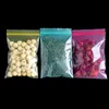 100 Stks / Pack 7 Maten Mini Zip Lock Baggies Plastic Verpakking Tassen Kleine Plastic Rits Tas Verpakking Opbergzakken Voor Sieraden Tabak