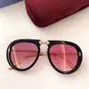 New Folding 0307 fashion designer sunglasses pilot foldable acetate frame with diamond Autumn and winter Avantgarde popular style5567465