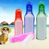 500 ml Hunde-Wasserflaschen-Futterspender mit Schüssel für Hunde, tragbare Trinkflasche für Outdoor-Reisen