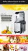 Free shipment machine 1*10L single tank cooling summer drink making smoothie cooling slushie frozen ice slush maker