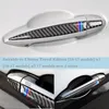 1SET CAROL FIBER DOOR HANDLE STICER CAR STYLING DECORATION FÖR BMW X1 F48 X5 F15 X6 F16 2Series Protection Accessories2797822