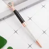 Pallpoint Pen Big Diamond Spot Wholesale Multicolor Rotating MetalMetal Signature Pen Pen Pen Gift Logo 15.3x1.1cm