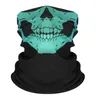 Hip Hop Skull Bandanas Magic Naadloze Bandana Headscarf Gedrukt Rijden Gezicht Masker Tube Neck Face Headscarves Sport Magic Bib hoofdband