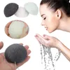 6 Colors Natural Konjac Konnyaku Facial Puff Face Cleansing Puff Washing Sponge Exfoliator Cleansing Sponge Facial Cleanser