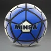 2017 Minsa Officiell Standard Soccer Ball Size 5 Training Futebol Fotboll Boll Futbol Match Voetbal Bal