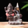 Lotus India Ganesha Elephant God Buddhist Buddha Backflow Incense Burner Censer Stick Holder Free DHL Shipping