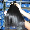 Fasci di tessuto capelli vergini brasiliani diritti con chiusura estensioni dei capelli umani prodotti per capelli crudi 10quot26quot8744387