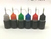 ブラックカラーニードルボトルE液体5ml 10ml 30ml空の柔らかいプラスチック充填ボトルldpe qeeezable dedletipジュースオイルD1966375