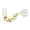 G003 Taças para fumar Acessório 10/14/18mm Masculino Feminino Bong de vidro colorido Ferramenta Cachimbo de vidro 30mm OD Banger Bowl