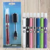 Evod MT3 Blister Kit Single Ego Starter Kits E Cigs Cigaretter 650mAh 900mAh 1100mAh Battery Atomizer 510 Vape