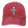 Jesus Saves 2 Baseball Cap Papa Hoed Verstelbare Cap Vizierhoed Unisexe Mannen Vrouwen Honkbal Sport Buiten Hiphop hoed2824803