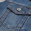 Men's Jackets UNIVOS KUNI 2021 Men's Casual Jacket Hoode Denim Coat Fashion Chet Pocket Outwear Slim Fit Male Boys Big Size 5XL J6211