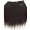 Indian Virgin Hair Straight Human Hair Extensions 2 Bunds Hårvävor Mink Remy Natural Color 8Inch till 30 tum