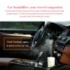 Mini Ultraschall Luftbefeuchter Aroma ätherisches Öldiffusor Aromatherapie Nebelhersteller 7Color Tragbare USB-Luftbefeuchter für Home Car Schlafzimmer