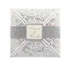 레이저 컷된 결혼식 초대장 41 색상의 OEM 맞춤형 꽃 접힌 결혼식 초대장 카드 봉투 BW-HK233A