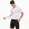 Mens Slimming Body Shaper Belly Control Shapewear Man Shapers Modeling Underwear Midje Trainer Korrigerande hållning Vest Corset7138904