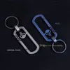 CNC TC4 Titanium Skull Style Design Key Chian Carabiner Outdoor Camping Hiking Fast Hanging Tool Gadgets Men Buckle with Patent Po272o