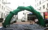 Inflatable Arch Covered With Vines 10m Width Green Blow Up Plant Tree Archway For Outdoor Event