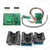 Freeshipping 100 % 기존 최신 RT809F LCD ISP 프로그래머 + 11 Items + SOP8 테스트 클립 + 1.8V 어댑터 + TSSOP8 / SSOP8 어댑터