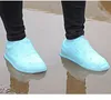 Shoes Cover Silicone Gel Waterproof Rain Shoes Covers Reusable Rubber Elasticity Overshoes Non-slip Unisex Wear-Resistant Recyclable