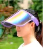 Cap Wholesale Visors For Car Anti UV Light Cap PC Sun Hat Colorful Board To Ride Sun Visors BD0042