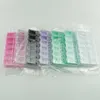 12 Grids Lege Opbergdoos Strass Acryl Kristal Kralen Sieraden Decoratie Nail Art Accessoires Pillen Container Case F2517