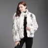 2019 offre spéciale femmes véritable manteau de fourrure véritable dame hiver chaud véritable fourrure naturelle veste pardessus décontracté