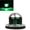 1 Pair 12V LED Sailing Signal Light Lamp Bow Navigation Light for Marine Boat Yacht Red Green