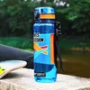 500ml UZSpace 스포츠 물 병 대용량 남성 휴대용 창조적 인 트렌드 주전자 야외 피트니스 공간 플라스틱 병 BPA 무료