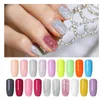 5PCS / SET Dipping System Dip Nail With Base Top Activator Brush Saver Vätska Naturlig torr utan lampa Glitter