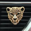 Universal Leopard Head Modeling Bil Dekorativ Parfym Luftkonditionering Parfym Bil Air Fresher Luktborttagning Aroma1