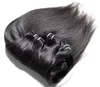 100% osłony wyrównane włosy Nieprzetworzone Ludzkie włosy proste 8 do 30 32 34 36 38 40 inch Glamorous Surowe indyjskie wiązki włosów